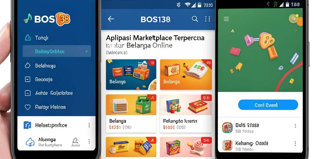 Tampilan antarmuka BOS138 yang ramah pengguna untuk belanja online.